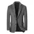 Casaco casual xadrez, blazers/ jaquetas ternos de lã, casaco de cashmere alta qualidade - comprar online