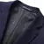 Imagem do Blazer masculino negócios cor sólida, estilo britânico, trabalho profissional cor sólida