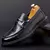 Sapatos de couro para homens, sapatos de sola grossa, Loafer de qualidade