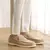Sapatos masculinos casuais, Mocassins de couro de camurça, clássico estilo britânico leve e macio - GRIF DOMO