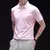 Camiseta casual masculina, manga curta confortável, camisa de cor sólida resistente a rugas - GRIF DOMO