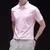 Camiseta casual masculina, manga curta confortável, camisa de cor sólida resistente a rugas - GRIF DOMO
