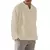 Camisa de linho de algodão, aconchegante cor sólida, manga longa respirável - loja online