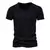 Camiseta de qualidade 100% algodão masculino, camiseta com decote em v design moderno - loja online