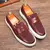 Moda casual em sapatos de couro, Estilo britânico penny mocassins - loja online