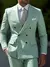 Ternos masculinos de alta qualidade, lapela repicada, 2 peças slim fit - comprar online