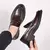 Sapatos de couro para homens, sapatos de sola grossa, Loafer de qualidade na internet