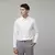 Qualidade camisa masculina com estiramento de fibra de bambu, manga longa anti-rugas - loja online