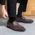 Sapato Loafer masculino feitos à mão de couro, conforto e qualidade - GRIF DOMO