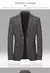 Blaser primavera outono, blazers para homens fino ajuste dois botões - GRIF DOMO