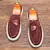 Moda casual em sapatos de couro, Estilo britânico penny mocassins - comprar online