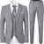 Terno com jaquetas elegantes colete e calças, Traje clássico formal ou para casamento 3 peças ou 2 peças, Casaco e calça moda de luxo atemporal na internet