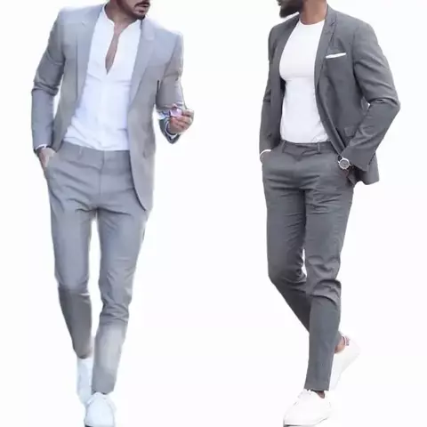 Ternos casuais 2 peças, fino ajuste - comprar online