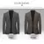 Blaser primavera outono, blazers para homens fino ajuste dois botões - loja online