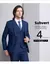 Terno com jaquetas elegantes colete e calças, Traje clássico formal ou para casamento 3 peças ou 2 peças, Casaco e calça moda de luxo atemporal - loja online