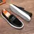 Moda casual em sapatos de couro, Estilo britânico penny mocassins