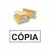 Carimbo CÓPIA com Moldura - Base Madeira - comprar online