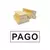 Carimbo PAGO com Moldura - Base Madeira - comprar online