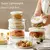 Imagem do Conjunto de Tupperware de Vidro Hermético – Organização, Saúde e Praticidade na Sua Cozinha!