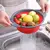 Cesto de Deslizamento Dobrável de Silicone – Praticidade e Organização na Lavagem de Frutas e Vegetais! na internet