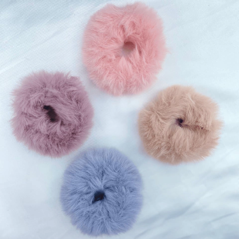 Lacinho de Pelucia Redondo - Val Acessorios