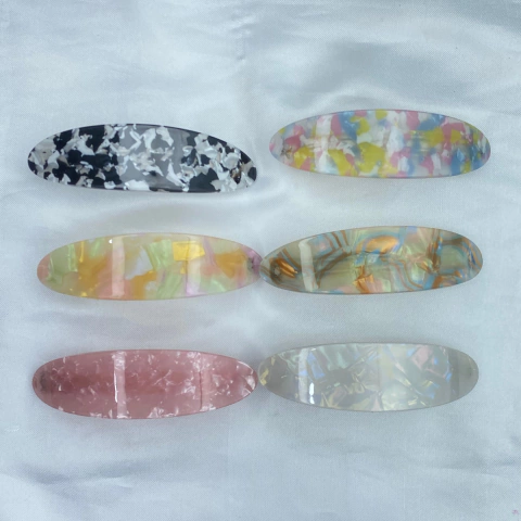 Presilha de Madrepérola Oval - Val Acessorios