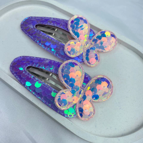 Conjunto Infantil Lantejoula - Val Acessorios