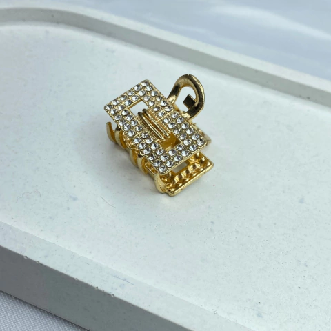 Presilha de Metal Quadrada P - Val Acessorios