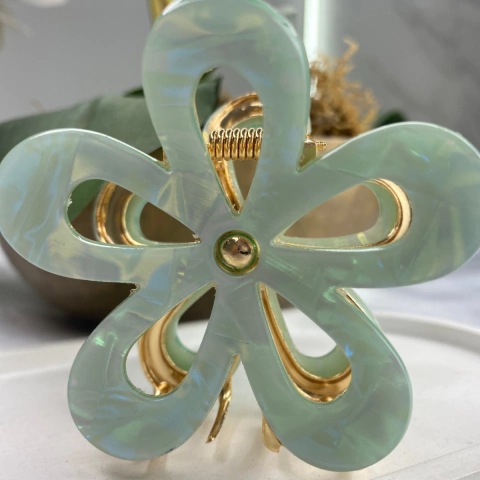 Presilha de Metal Flor - Val Acessorios