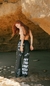 Pantalon Glory Black Linen - Dazzlin