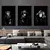 Pôster de tamanho grande, Pintura em Lona, Arte Mural, Dark 3 Pôsteres Engraç - comprar online