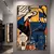 Cartazes anime naruto pintura a óleo - comprar online