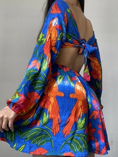 Vestido Feminino Curto Manga Longa na internet