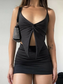 Conjunto Cropped e Saia - comprar online