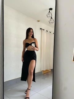 Conjunto Top e Saia Longa Feminino