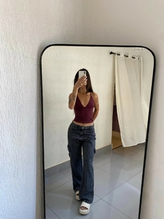 Blusa Cropped Alcinha Moda Feminina