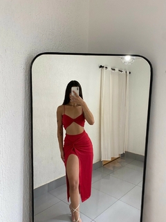 Conjunto Top e Saia Longa Feminino - comprar online