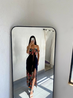 Vestido Feminino Longo com Fenda - comprar online