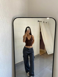 Blusa Cropped Alcinha Moda Feminina - comprar online