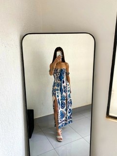 Vestido Feminino Longo com Fenda - loja online