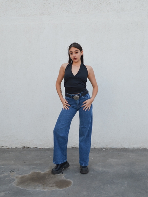 Wide Leg Blue Elastizado - comprar online