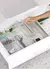 FlexiOrganize – Kit Ilimitado de Organizadores de Gaveta e Mesa em Plástico