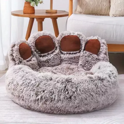 PataNuvem – Cama Divertida em Formato de Pata para Cães e Gatos