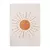 Eclipse Decorativo – Poster de Parede em Canvas Sol & Lua Escandinavo - loja online