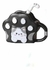 TAZA ANIMADA DE GATITO COLOR NEGRO CON SORBETE