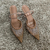 Novo verão sandálias femininas strass malha brilhante calçado de salto alto elegante estilingue apontou deslizamento em festa senhora bombas sapatos - LUXE