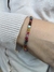 Pulsera de Ágata Multicolor 4 mm y Plata - comprar online