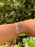 Pulseira entremeio bolas e zircônia - comprar online