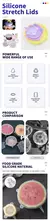 SiliFlex - Tampas Ajustáveis de Silicone na internet