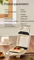 SnackGo Compact – Mini Sanduicheira Elétrica para Lanches Rápidos - comprar online
